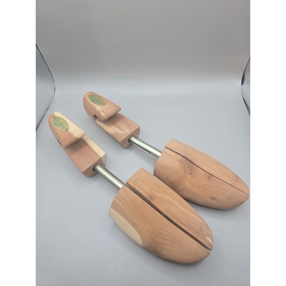 Woodlore Men's Combination Cedar Shoe Trees Split Toe Size Large Made in USA